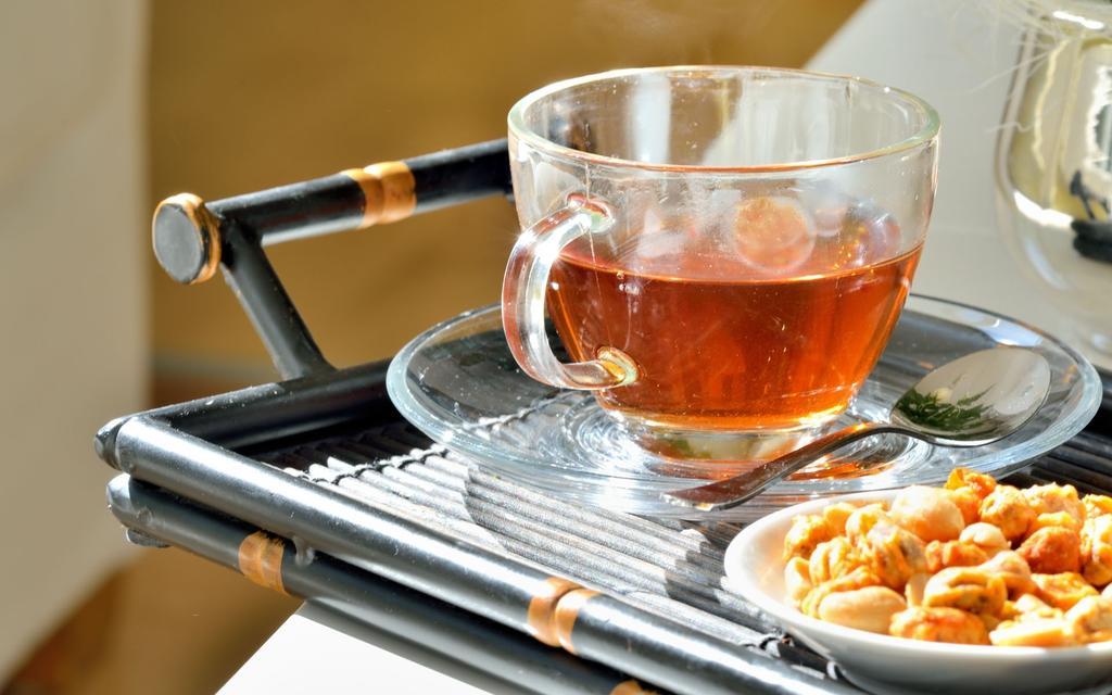 Privathotel Lindtner Hamburg Exterior foto A cup of tea